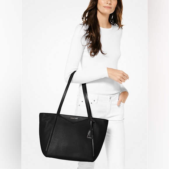 Michael Kors Whitney Large Leather Tote Bag - Picture 2 of 6